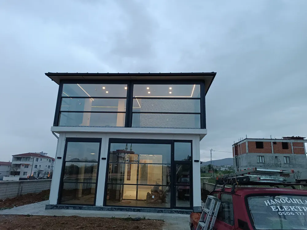 Hanoğulları Elektrik'in tamamladığı iş yeri aydınlatma ve elektrik tesisatı