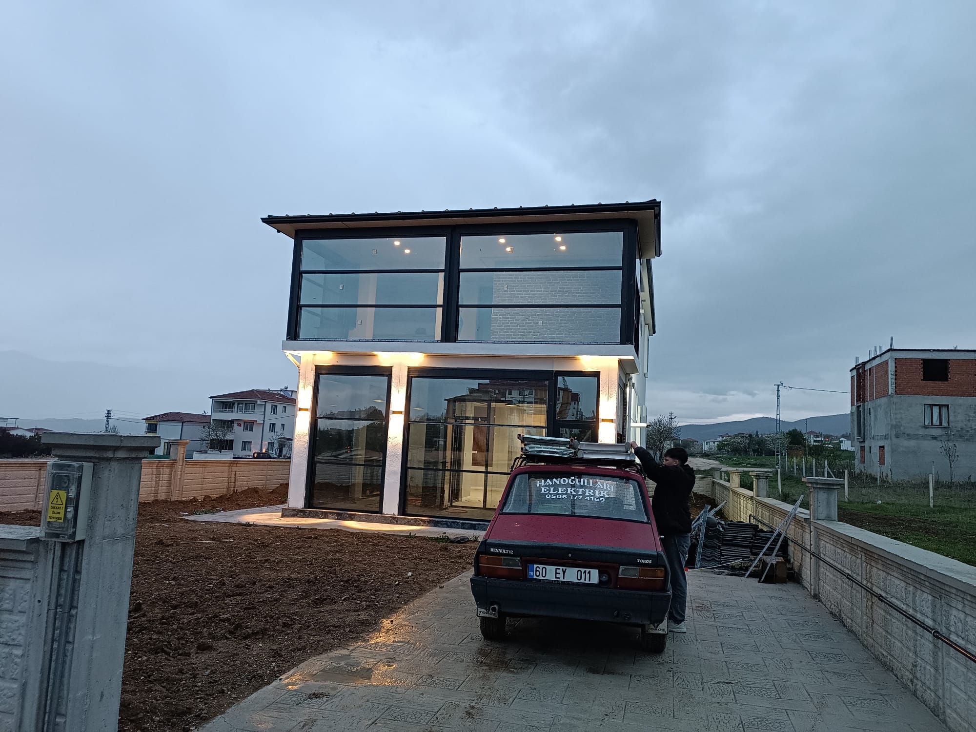 Hol ve giriş aydınlatma tasarımı